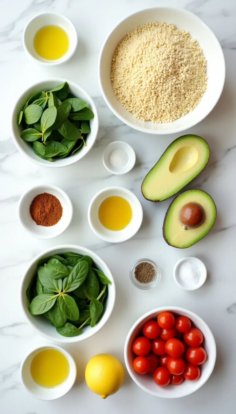 Bowl de quinoa y aguacate