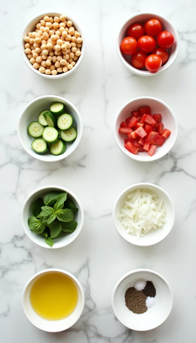 ensalada de garbanzos al limón