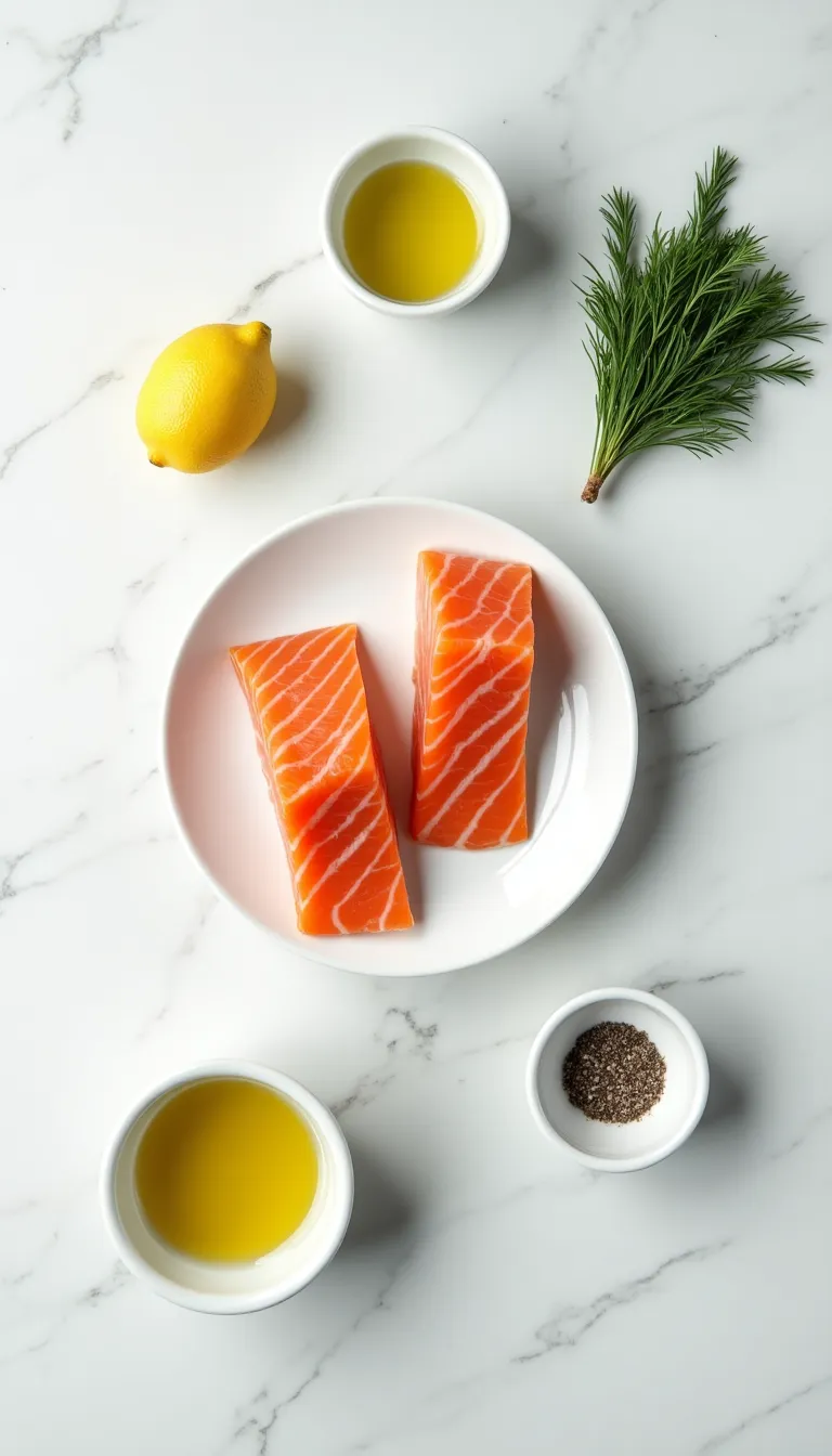 Salmón al Horno con Hierbas y Limón