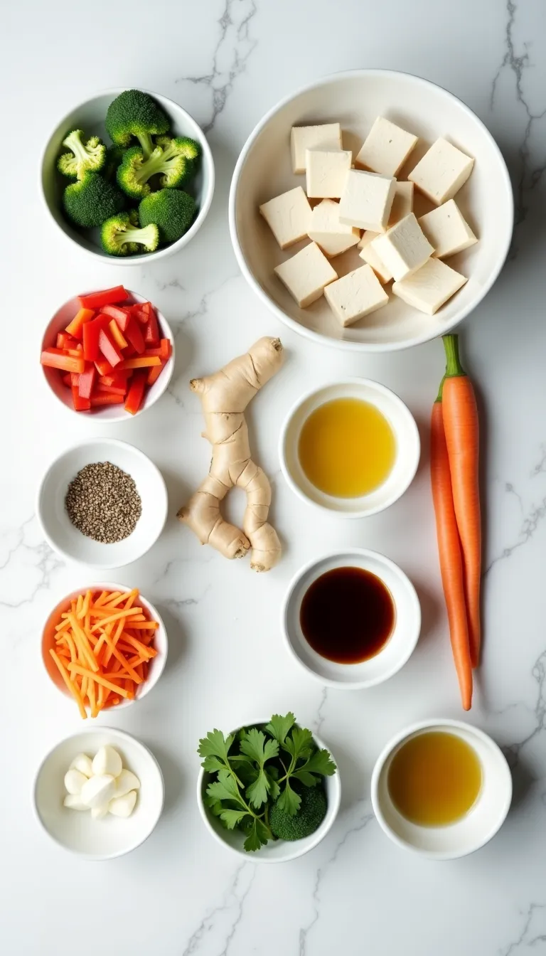 Salteado Mindful: Vegetales y Tofu