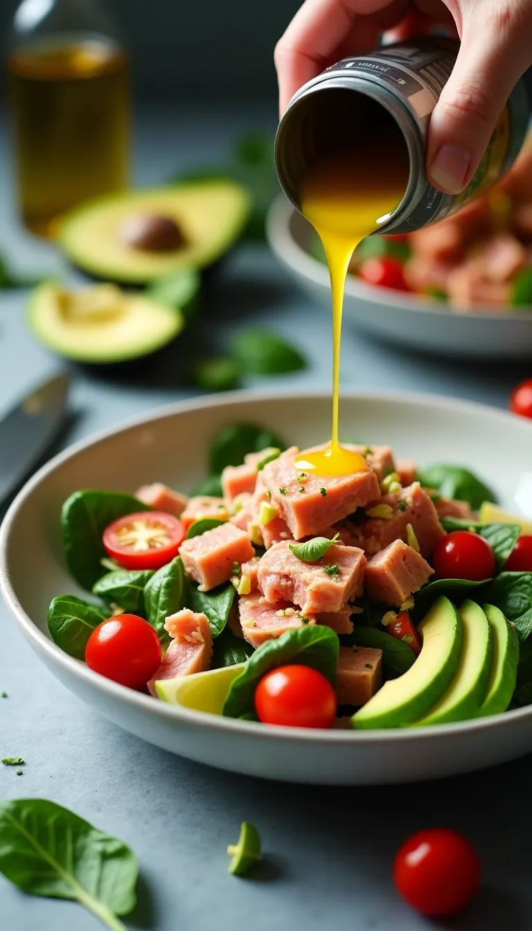 Información nutricional de la ensalada