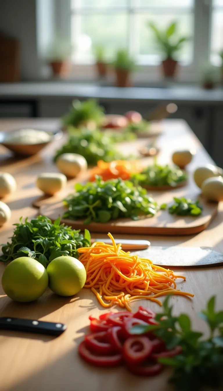 Proceso de preparación de la ensalada de atún