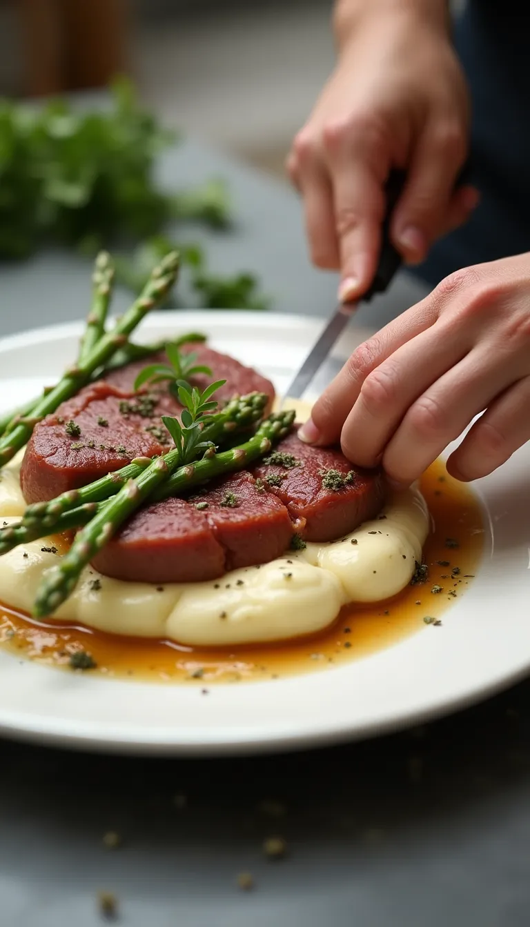 Preparación del Bistec de Res