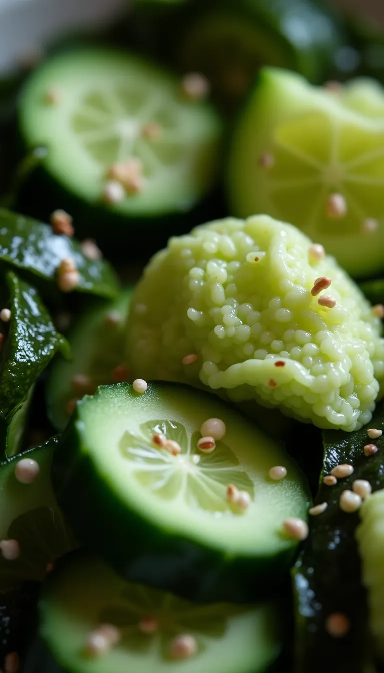 Detalles del plato ceviche