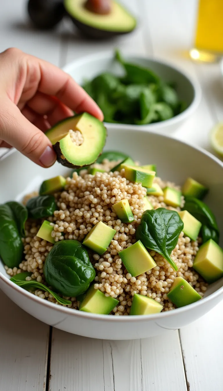 Ingredientes para preparar la ensalada