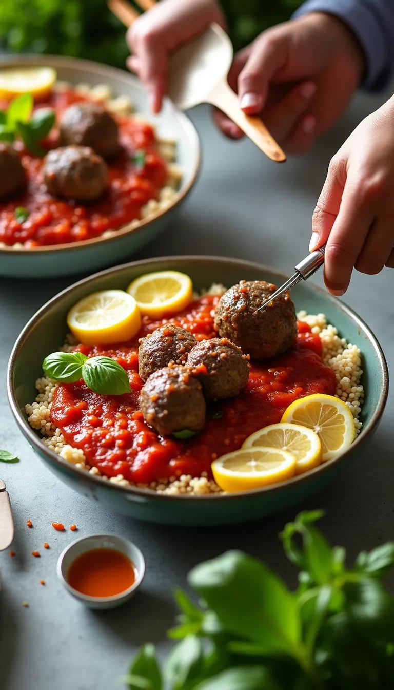 Preparando Albóndigas Mindful