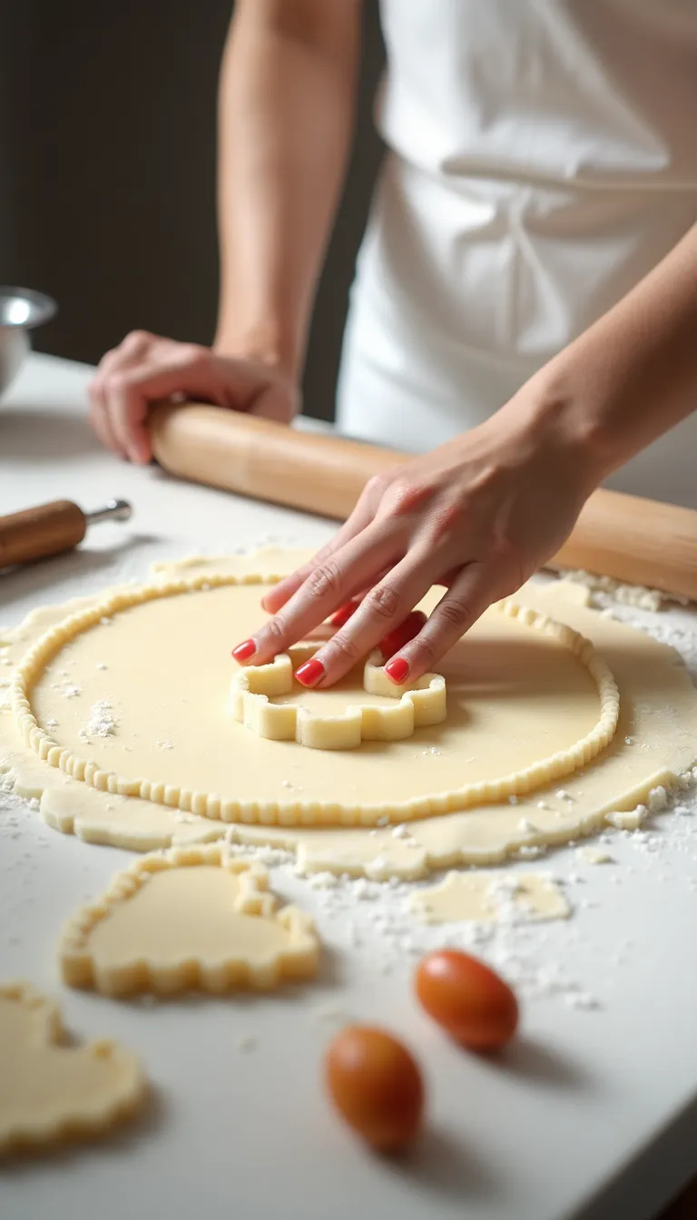 Ingredientes de los corazones de hojaldre