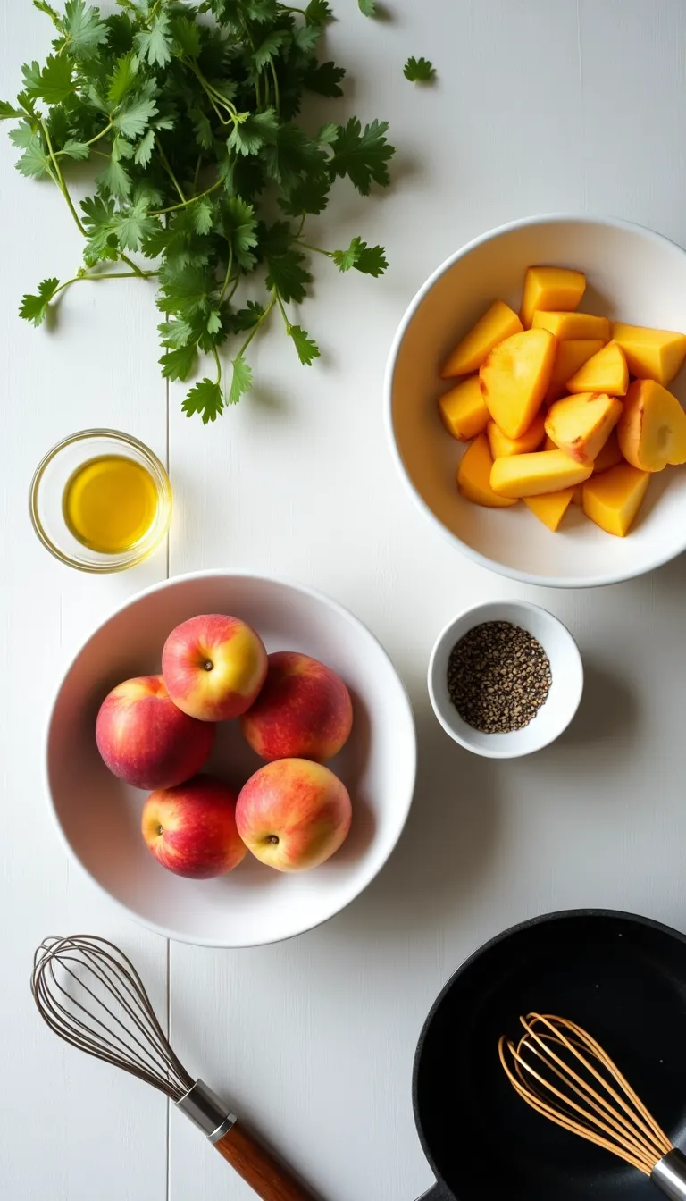 Ingredientes de la ensalada