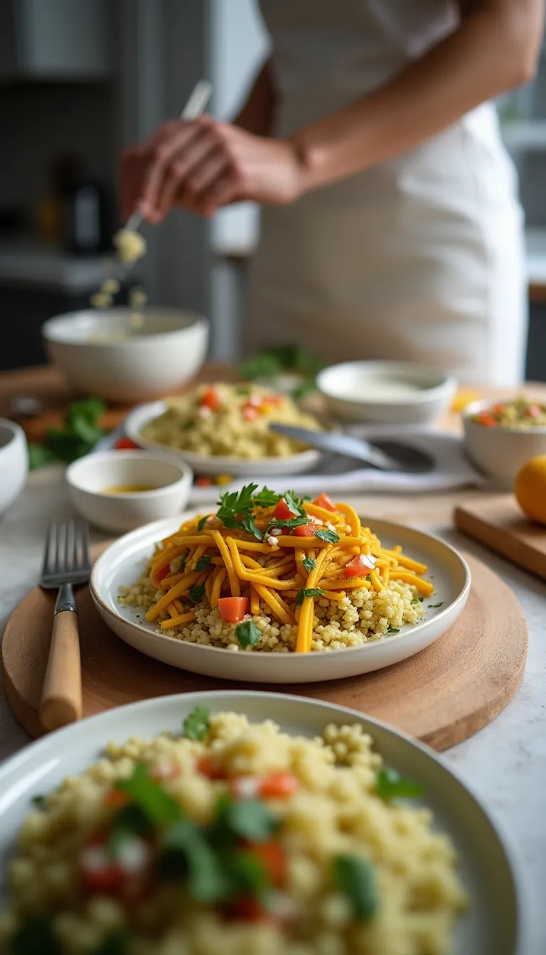 Detalles nutricionales del Tazón de Quinoa al Curry