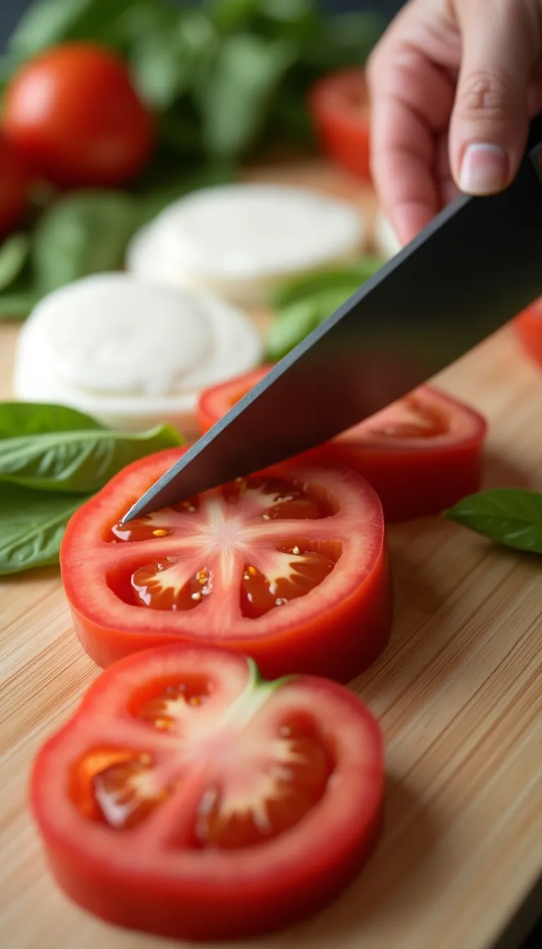Ingredientes Ensalada Caprese