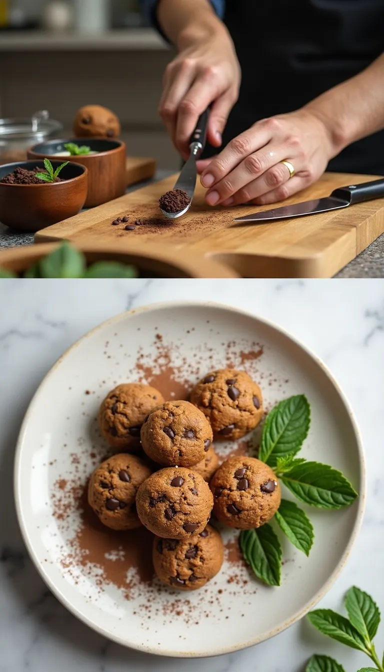 Galletas energéticas de quinua y choco negro