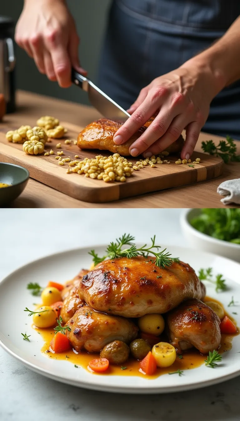 Glaseado keto para chuletas de cerdo sin azúcar