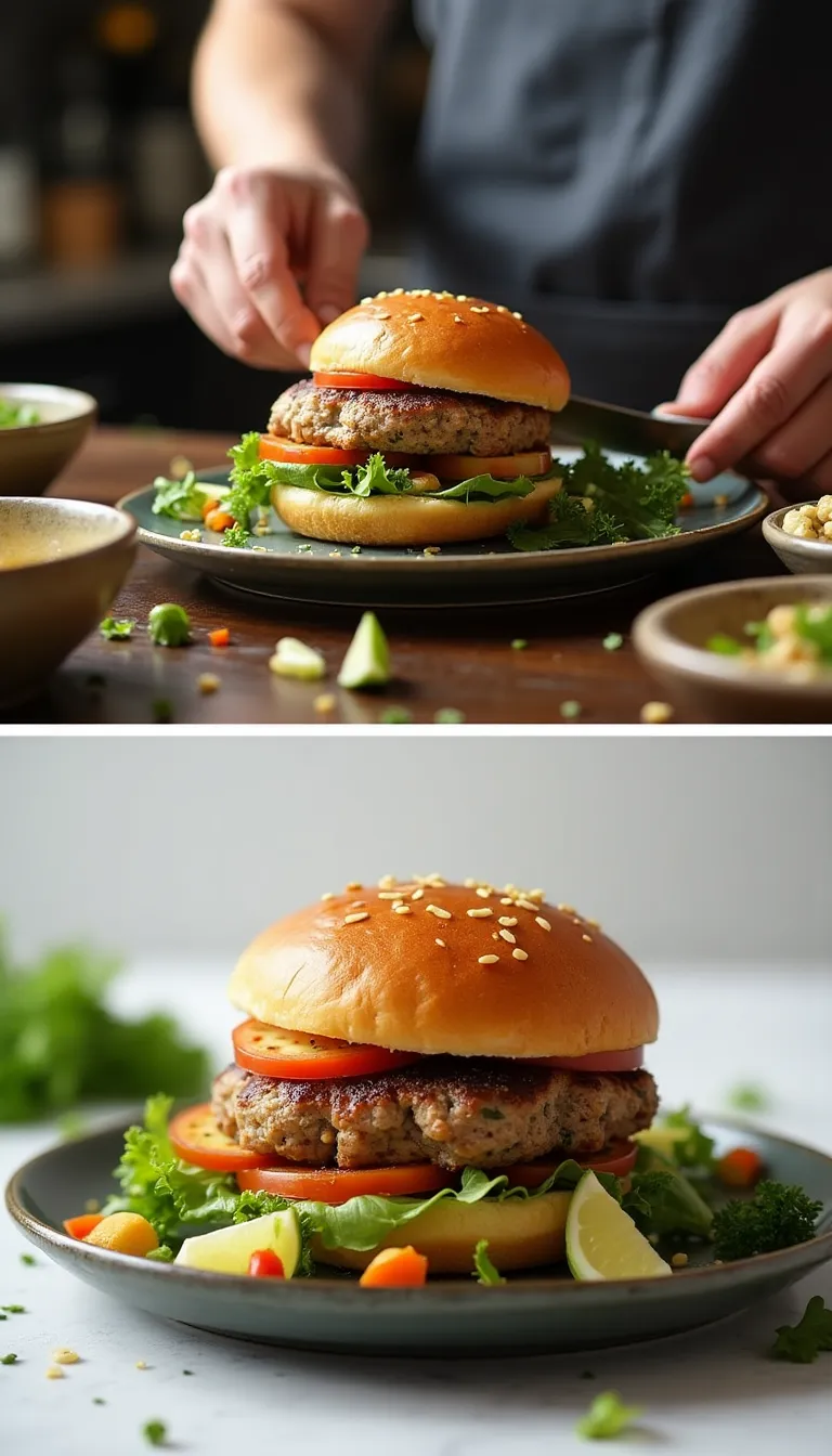Hamburguesas Keto sin pan