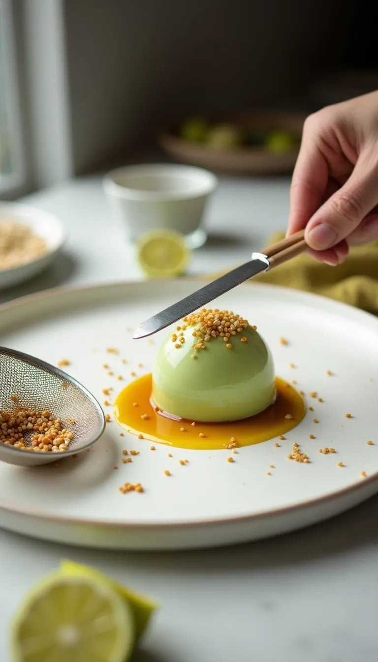 Preparación paso a paso de Helado de Té Verde