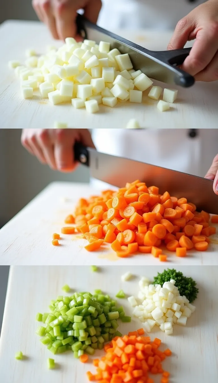 Ingredientes frescos para preparar Lentejas Mindfulness.