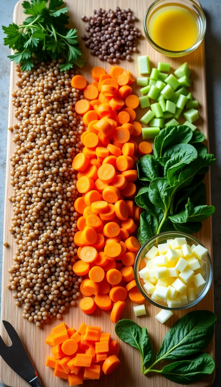 Preparación de guiso de lentejas