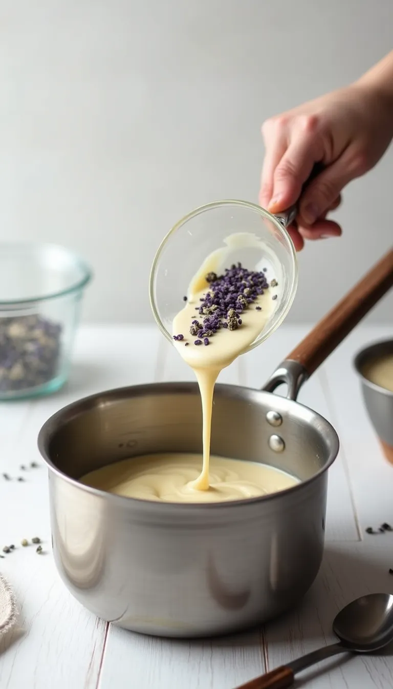 Ingredientes Panna Cotta de Lavanda