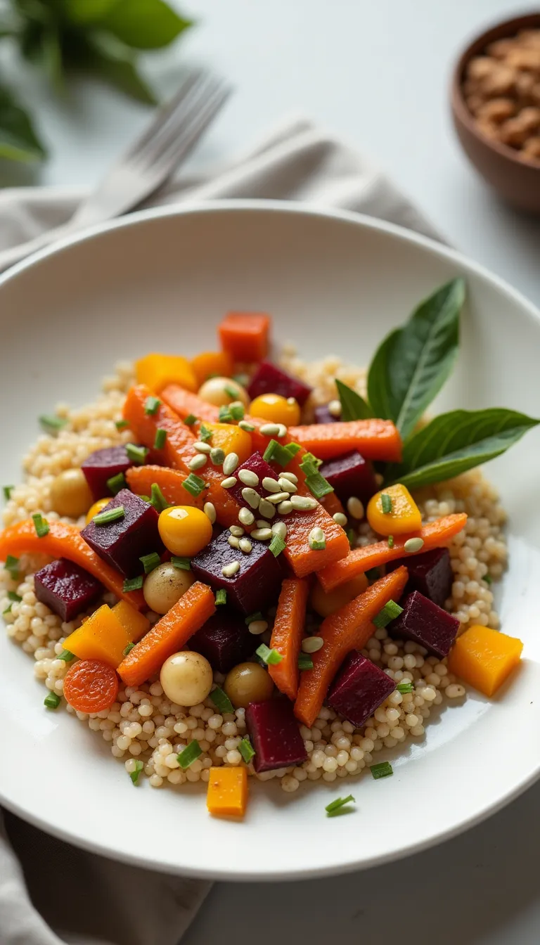 Plato Final Quinoa con Verduras Asadas