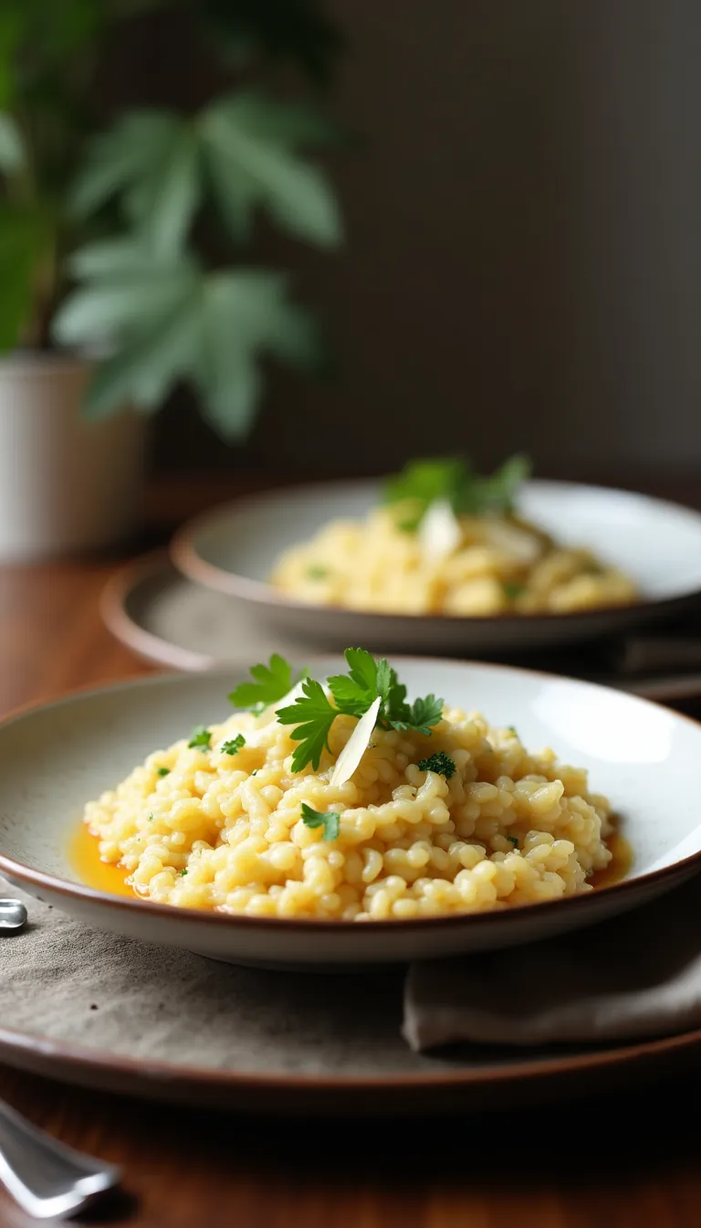 Presentación del Risotto
