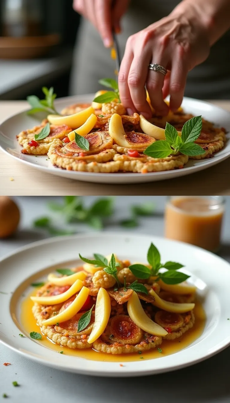 Tortitas energéticas de quinua y plátano con miel