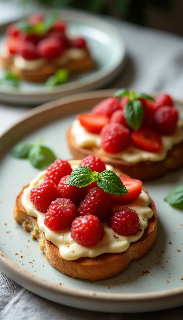 Presentación de las tostadas francesas