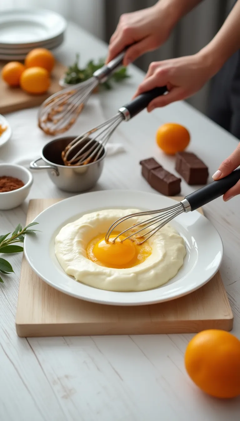 Ingredientes preparación Delicia de Chocolate y Kumquat