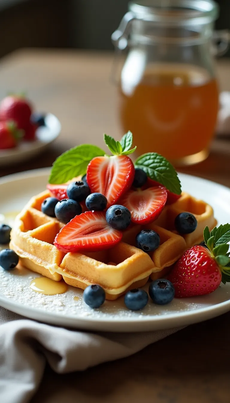 Waffles finalizados - Mindbient