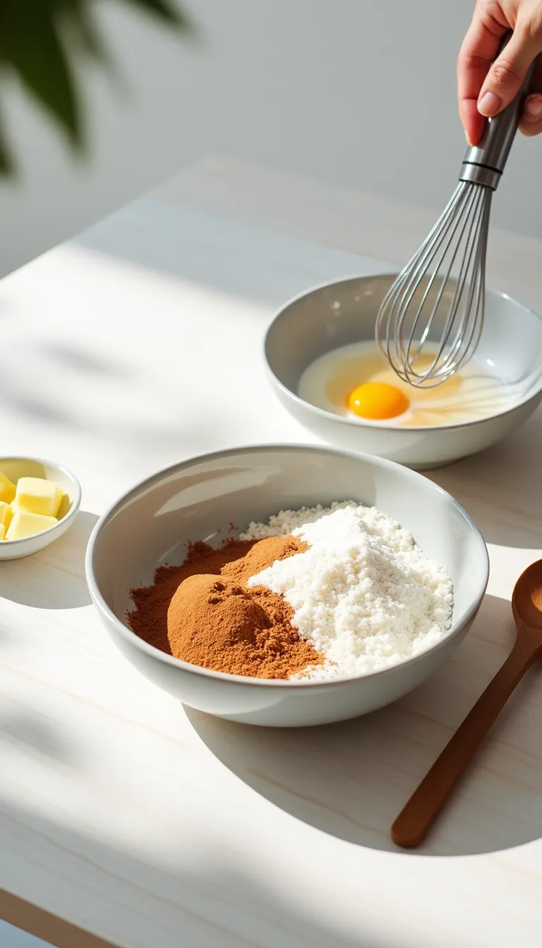 Ingredientes para waffles esponjosos