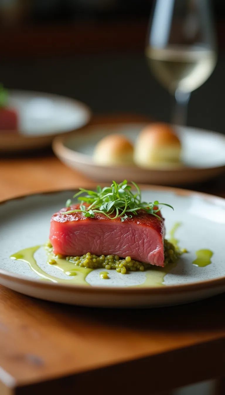 Plato final con Wagyu A5