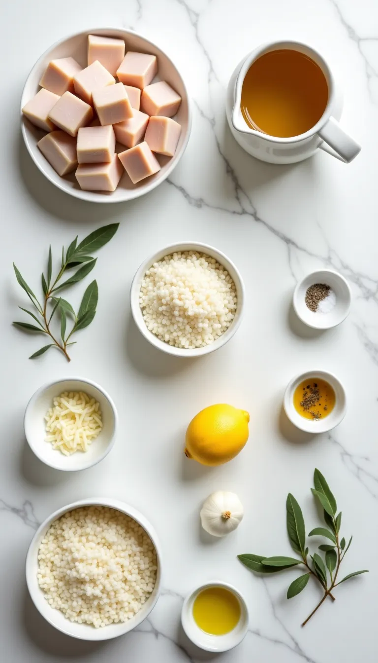 Risotto con pollo al limón: un deleite simple y elegante para tu mesa