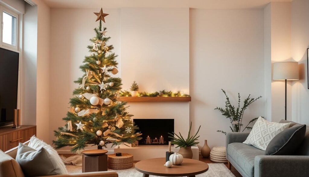 Árbol navideño minimalista
