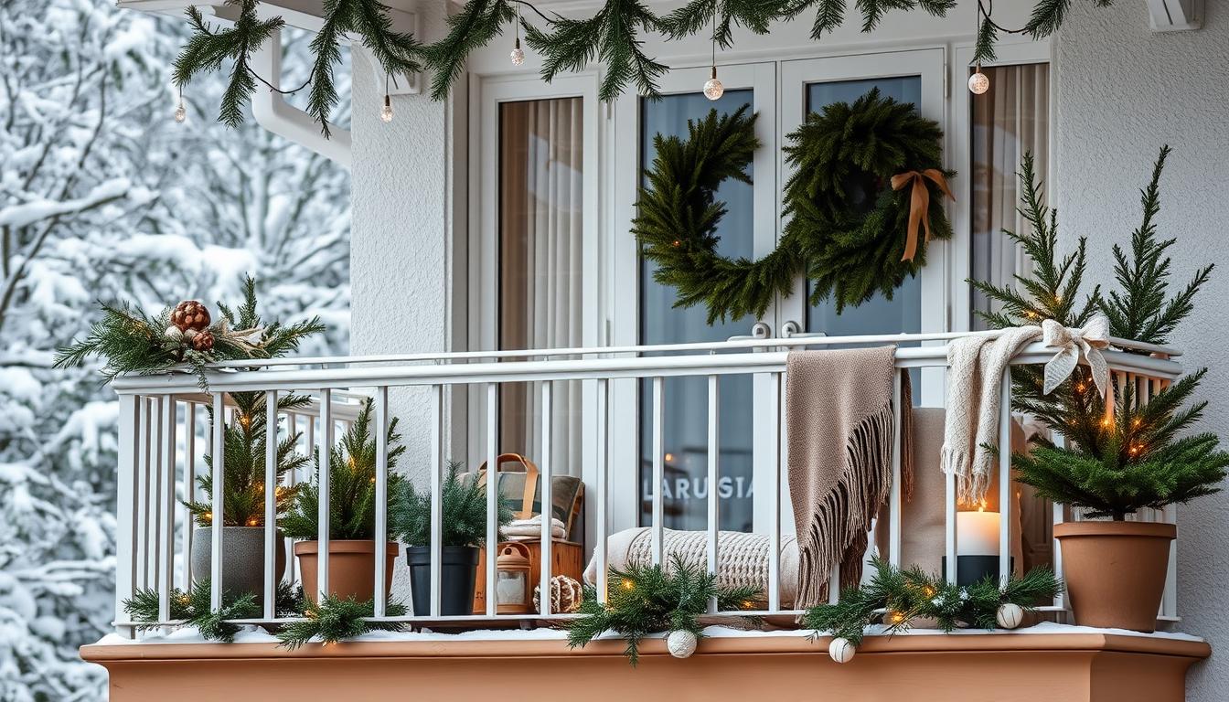 Lee más sobre el artículo Decoración Navideña Escandinava para Balcones