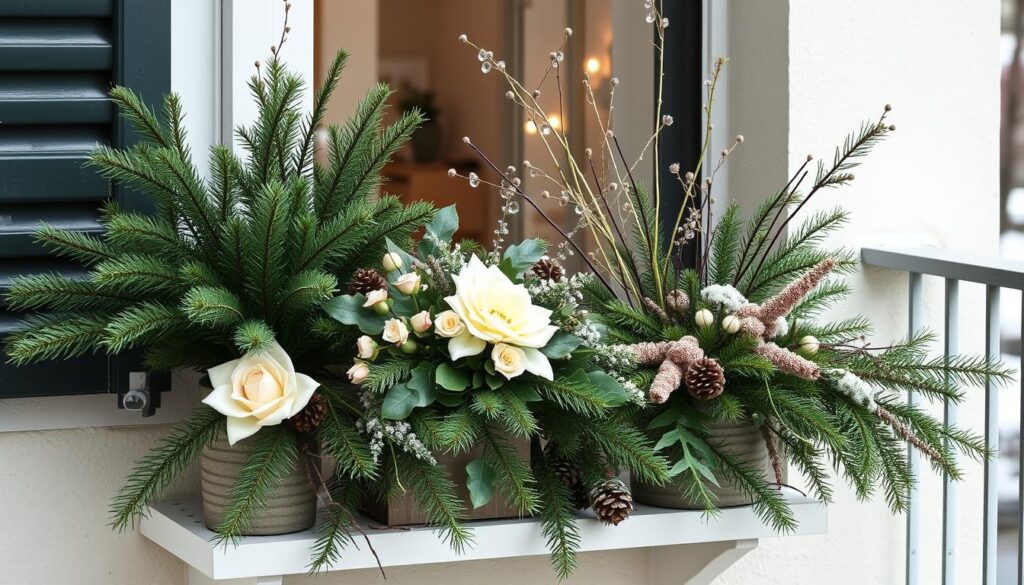 Plantas resistentes al invierno para decoración balcón pequeño