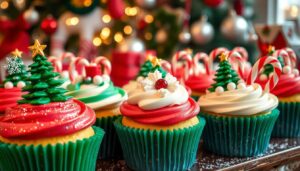 Lee más sobre el artículo Deliciosos cupcakes navideños para celebrar en familia