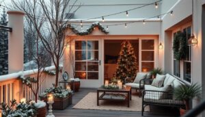 Lee más sobre el artículo Adornos de Navidad para Balcones y Terrazas: 11 Ideas Minimalistas y Elegantes