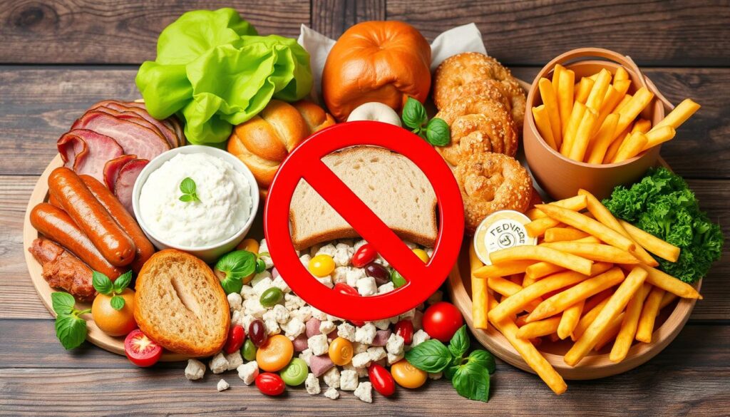 Alimentos a evitar en la dieta mediterránea