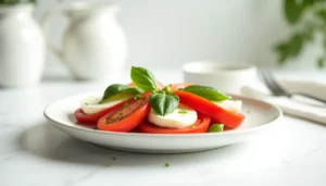 Lee más sobre el artículo Caprese Minimalista: Sabores Puros en Cada Bocado