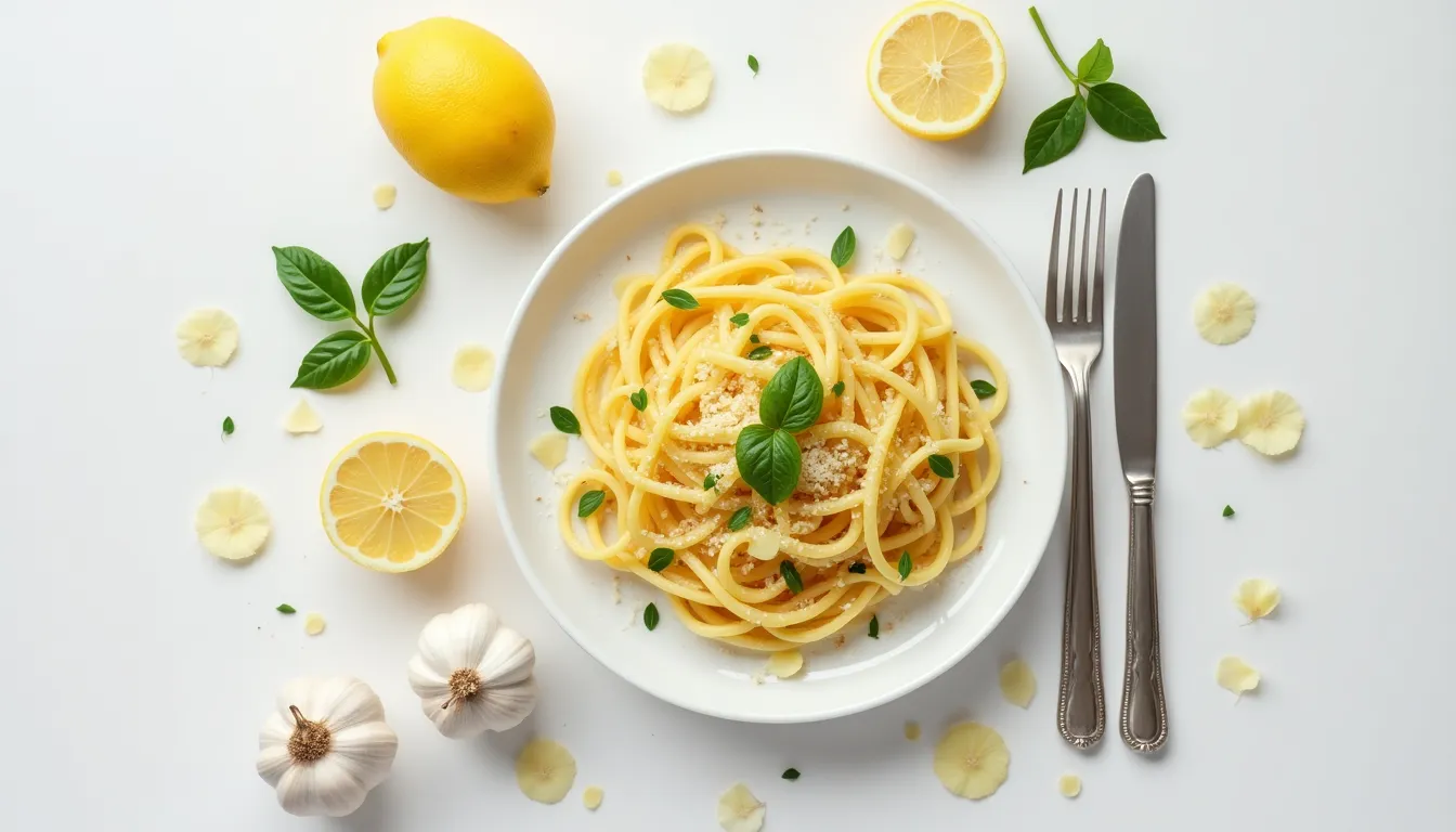 Lee más sobre el artículo Pasta al Limón: Un Placer Culinario con Elegancia