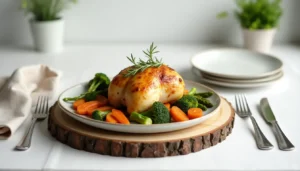 Lee más sobre el artículo Pollo al Horno Mindful: Sabor y Serenidad en Cada Bocado