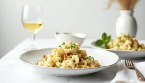 Lee más sobre el artículo Blanco en Texturas: Ensalada de Coliflor y Trufa Blanca