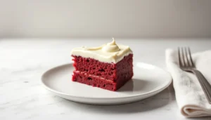 Lee más sobre el artículo Pastel rojo aterciopelado para ocasiones especiales