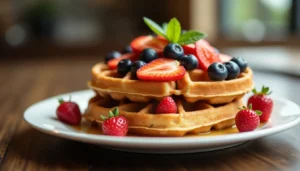 Lee más sobre el artículo Waffles Integrales Mindful: Nutre Cuerpo y Espíritu